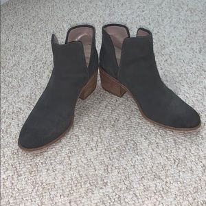 Grey booties